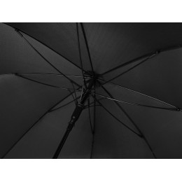 Зонт-трость «Lunker» с большим куполом (d120 см), черный