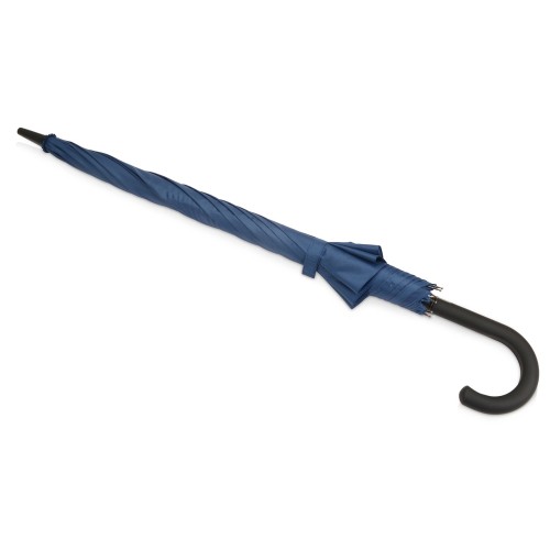Зонт-трость «Lunker» с большим куполом (d120 см), синий