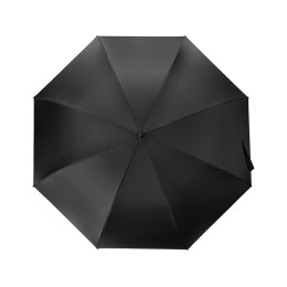 Зонт-трость «Lunker» с большим куполом (d120 см), черный