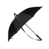Зонт-трость 1199 Loop с плечевым ремнем, полуавтомат, черный