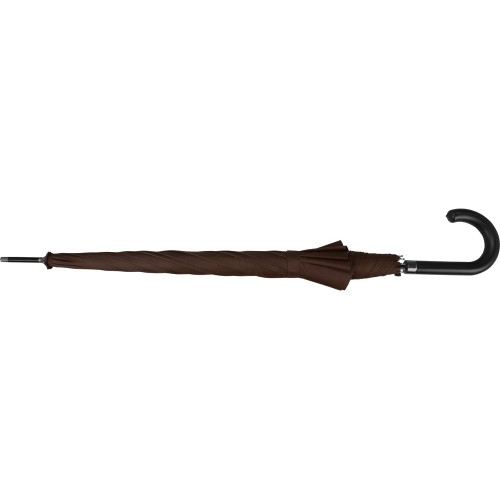 Зонт-трость полуавтомат "Алтуна", темно-коричневый