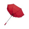 Зонт трость 23" Niel из переработанного ПЭТ-пластика, полуавтомат - Красный