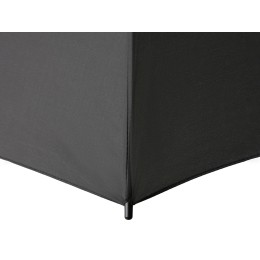 Зонт-трость Glendale 30", черный/серый