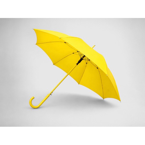Зонт-трость "Color" полуавтомат, желтый