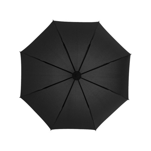 Зонт трость "Spark" полуавтомат 23", черный/синий