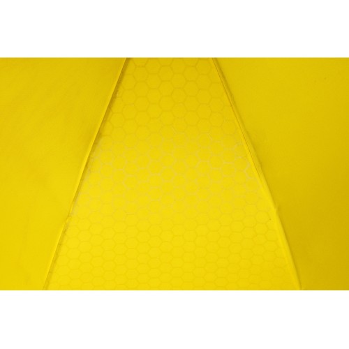 Зонт-трость полуавтомат Wetty с проявляющимся рисунком, желтый