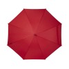 Зонт трость 23" Niel из переработанного ПЭТ-пластика, полуавтомат - Красный