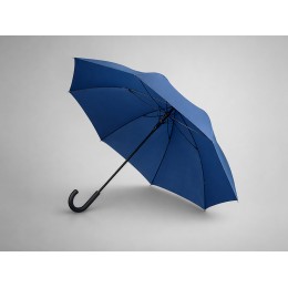 Зонт-трость «Lunker» с большим куполом (d120 см), синий