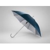 Зонт-трость полуавтомат "Майорка", синий/серебристый
