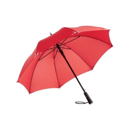 Зонт-трость 7571 Safebrella с фонариком и светоотражающими элементами, полуавтомат, нейви