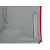 Зонт-трость наоборот Inversa, полуавтомат, красный/серый (Р)