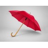 Зонт-трость полуавтоматический с деревянной ручкой