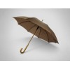 Зонт-трость "Радуга", коричневый