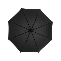 Зонт трость "Spark" полуавтомат 23", черный/лайм