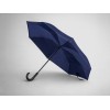 Зонт-трость наоборот Inversa, полуавтомат, темно-синий