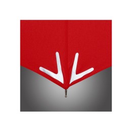 Зонт-трость 7571 Safebrella с фонариком и светоотражающими элементами, полуавтомат, нейви