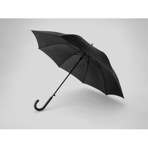 Зонт-трость "Яркость", черный