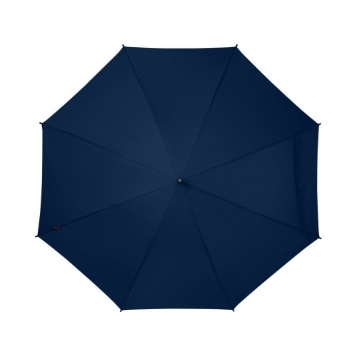 Зонт трость 23" Niel из переработанного ПЭТ-пластика, полуавтомат - Темно - синий