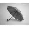 Зонт-трость «Lunker» с большим куполом (d120 см), серый