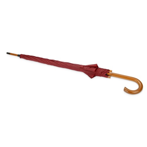 Зонт-трость "Радуга", бордовый (Р)