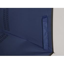 Зонт-трость наоборот Inversa, полуавтомат, темно-синий