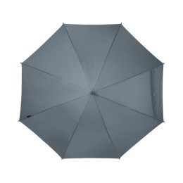 Зонт трость 23" Niel из переработанного ПЭТ-пластика, полуавтомат - Серый