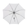 Зонт-трость 7399 Alugolf полуавтомат, белый/титан