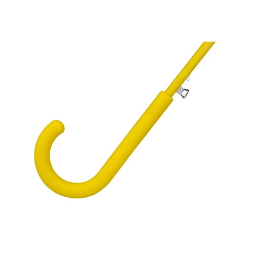 Зонт-трость "Color" полуавтомат, желтый (Р)