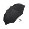 Зонт-трость 7399 Alugolf полуавтомат, черный/золотистый