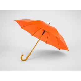 Зонт-трость "Радуга", оранжевый