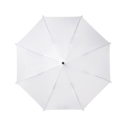 23-дюймовый ветрозащитный полуавтоматический зонт Bella, белый