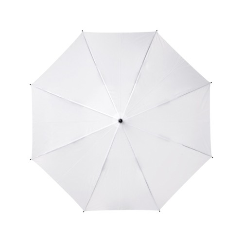 23-дюймовый ветрозащитный полуавтоматический зонт Bella, белый