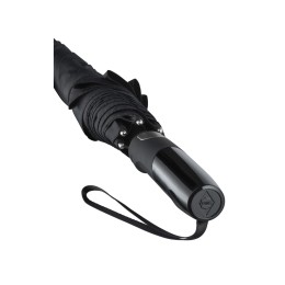 Зонт-трость 7399 Alugolf полуавтомат, черный/титан