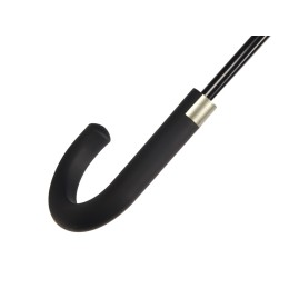 Зонт-трость «Lunker» с большим куполом (d120 см), черный