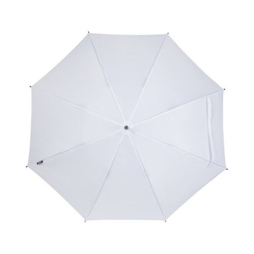 Зонт трость 23" Niel из переработанного ПЭТ-пластика, полуавтомат - Белый