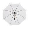 Зонт-трость 7399 Alugolf полуавтомат, белый/медный
