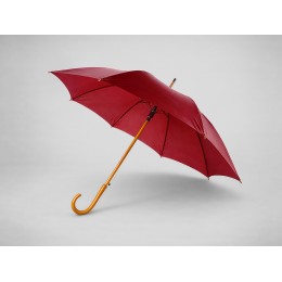 Зонт-трость "Радуга", бордовый