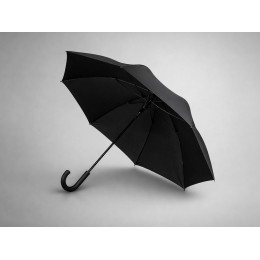 Зонт-трость «Lunker» с большим куполом (d120 см), черный