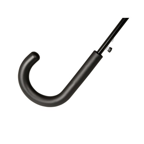 Зонт-трость "Wind", полуавтомат, черный (Р)