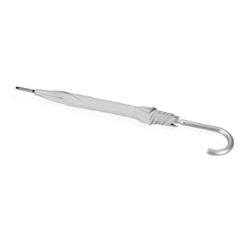 Зонт-трость полуавтомат "Майорка", серебристый