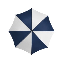 Зонт Karl 30" механический, темно-синий/белый