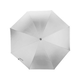 Зонт-трость полуавтомат "Майорка", серебристый