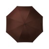 Зонт-трость полуавтоматический, коричневый