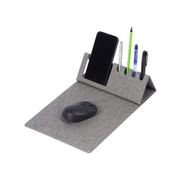 Коврик для мыши "Formo "из нетканого переработанного материала RPET, серый (P)