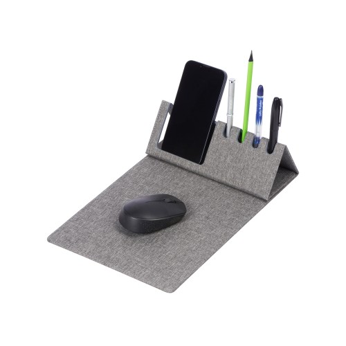 Коврик для мыши "Formo "из нетканого переработанного материала RPET, серый (P)