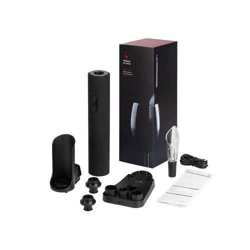 Набор винных аксессуаров 4в1 "Savoie" с покрытием soft touch