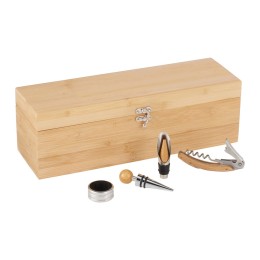 Набор для вина в бамбуковом кейсе "Anniversary" (Р)