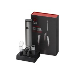 Набор винных аксессуаров Palermo с электрическим штопором на док-станции