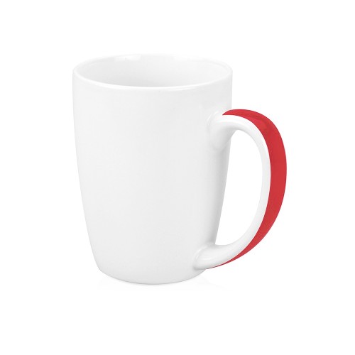 Кружка "Good Day" 320мл, белый/красный