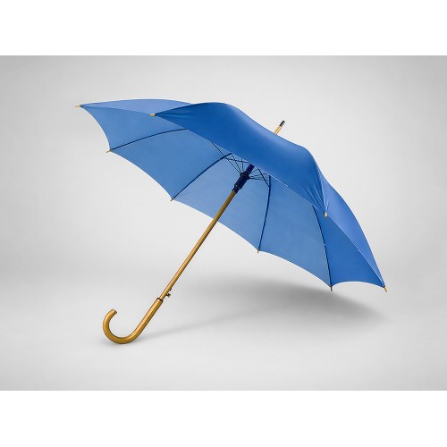 Зонт-трость "Радуга", синий